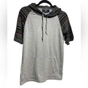 Beautiful giant size M hooded shirt